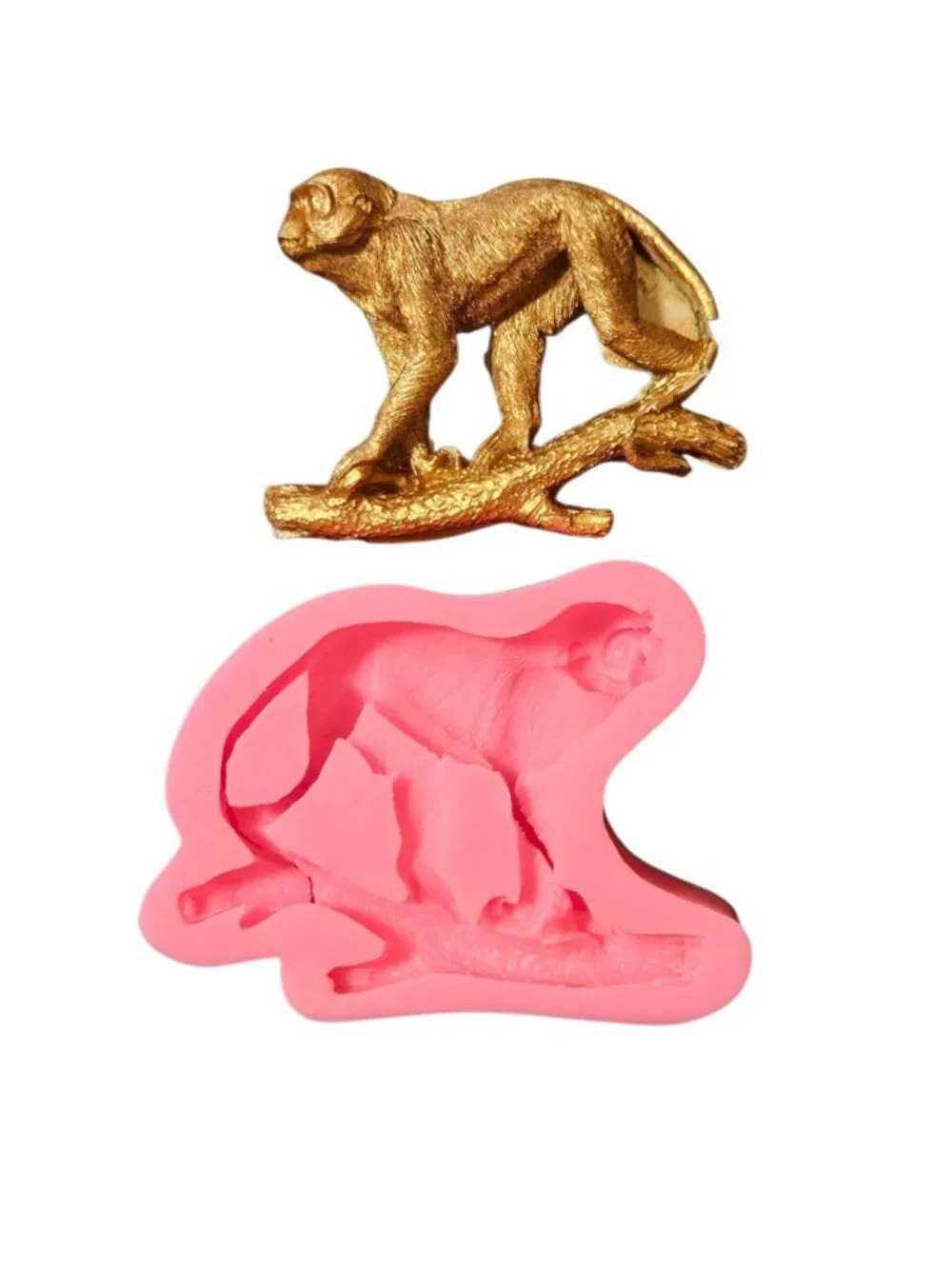 Monkey On A Branch Silicone Mold